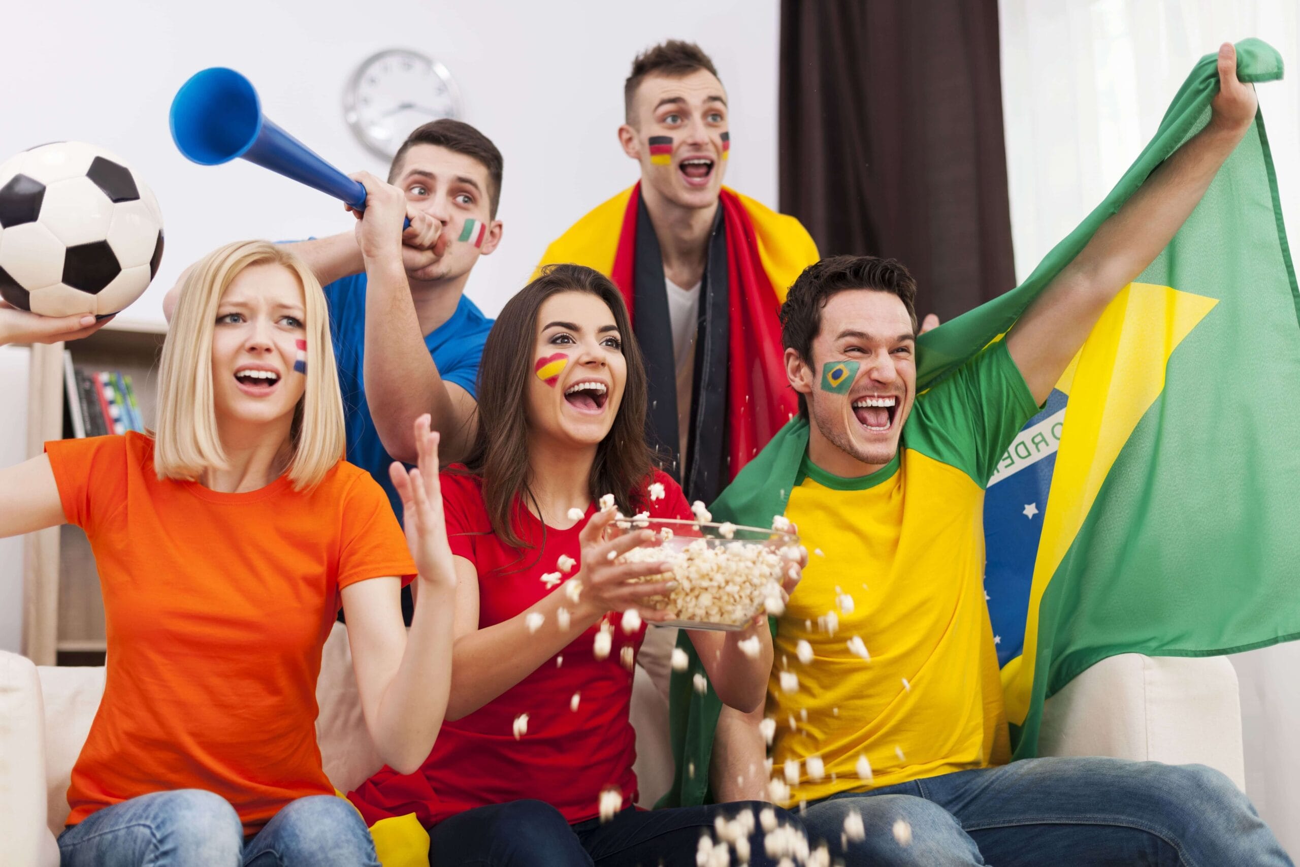 Football fans watching World Cup 2026 live on TRTV UK