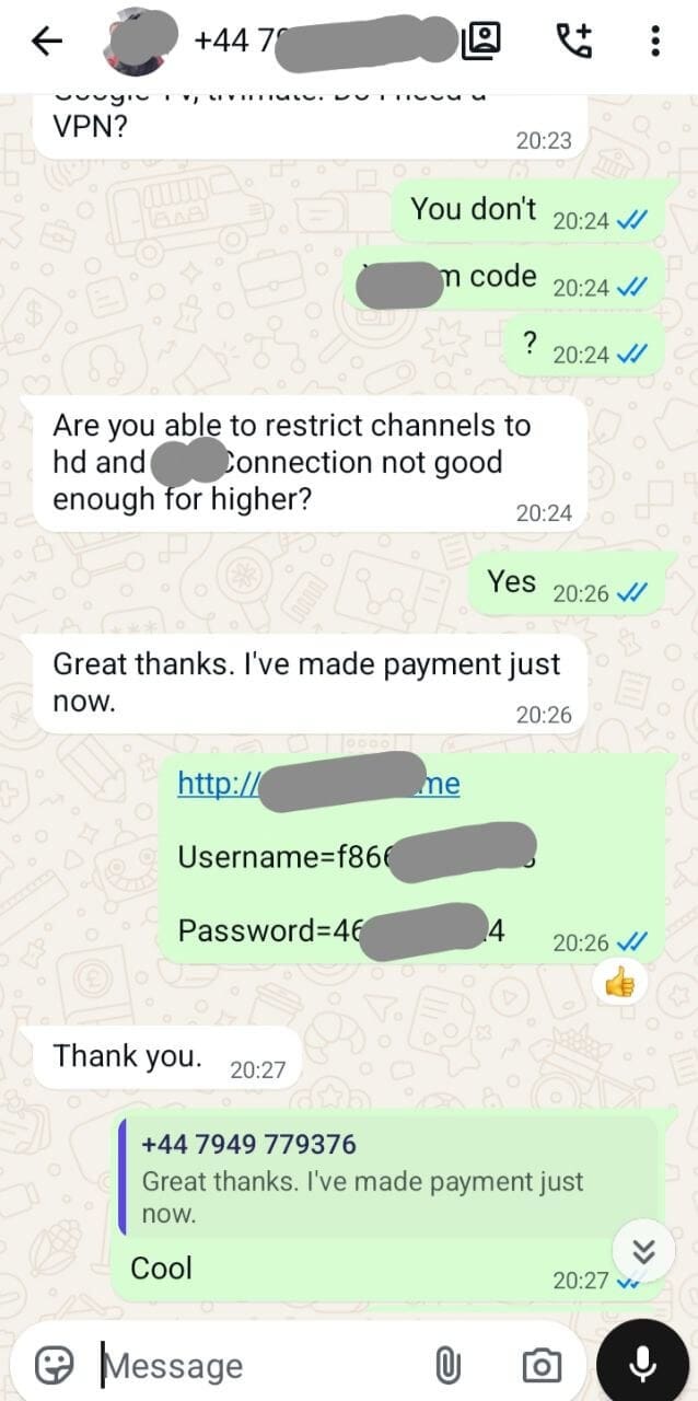 Receive Credentials